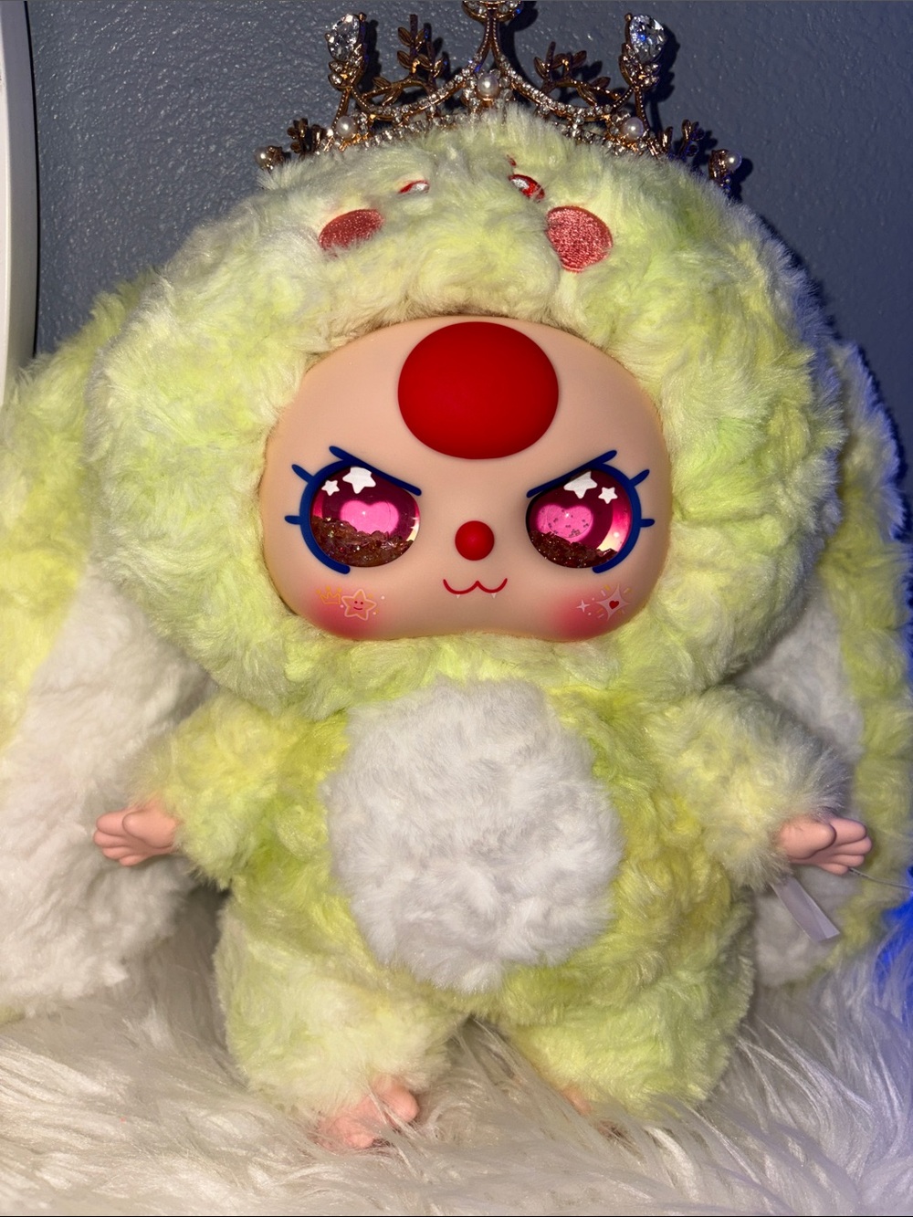 Baby three 400 % custom face